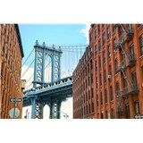 Vliesové fototapety Manhattan Bridge rozmer 375 cm x 250 cm