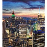 Vliesové fototapety New York mrakodrapy rozmer 225 cm x 250 cm