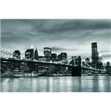 Vliesové fototapety Brooklyn Bridge, rozmer 312 cm x 219 cm