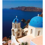 Vliesové fototapety Santorini rozmer 225 cm x 250 cm