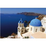 Vliesové fototapety Santorini rozmer 375 cm x 250 cm