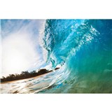 Vliesové fototapety vlny oceánu rozmer 375 cm x 250 cm