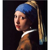 Vliesové fototapety Dievča s perlou - Johannes Vermeer rozmer 225 cm x 250 cm