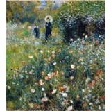 Vliesové fototapety Ženy v záhrade - Pierre Auguste Renoir rozmer 225 cm x 250 cm