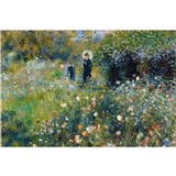 Vliesové fototapety Ženy v záhrade - Pierre Auguste Renoir rozmer 375 cm x 250 cm