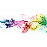 Vliesové fototapety dym farebný rozmer 375 cm x 150 cm