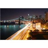 Vliesová fototapeta Brooklyn Bridge, rozmer 368 cm x 254 cm - POSLEDNÝ KUS