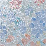 Samolepiace fólie tulipány s listami - 90 cm x 15 m - POSLEDNÉ METRE