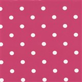 Samolepiace tapety bodky ružové 45 cm x 15 m