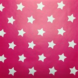 Samolepiace tapety hviezdičky ružový podklad 45 cm x 15 m - 3,5 cm veľkosť hviezdičky