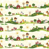 Samolepiace tapety FARM - 45 cm x 15 m