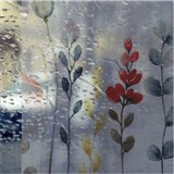 Statické tapety tansparentné Poppy  - 67,5 cm x 1,5 m
