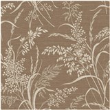 Vliesové tapety na stenu IMPOL Prairie motív lúčnych tráv hnedý