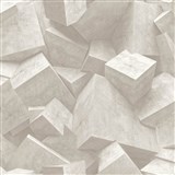 Vliesové tapety na stenu Hexagone 3D kocky svetlo hnedé