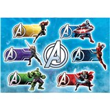 Samolepky na stenu Disney Avengers Plates 100 cm x 70 cm