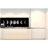 Samolepiace tapety za kuchynskú linku fáza Mesiaca rozmer 180 cm x 60 cm