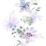 Vliesové tapety na zeď IMPOL Kylie kvety fialové