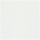 Vliesové tapety na zeď IMPOL Kylie geometrické tvary biele na bielom podklade