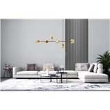 Lamelové dekoračné panely TRENTO strieborná lišta 12,2 x 270 cm - POSLEDNÉ KUSY
