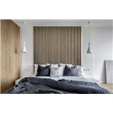 Lamelové dekoračné panely BARI dub zlatý lišta 12,2 x 270 cm - POSLEDNÉ KUSY