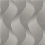 Luxusné vliesové tapety na stenu Colani Legend vlny sivé