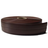 Podlahová lemovka z PVC tmavo hnedá 5,3 cm x 40 m