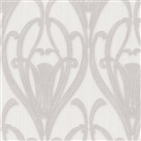 Vliesové tapety IMPOL Mata Hari Art-Deco krémovo-sivé