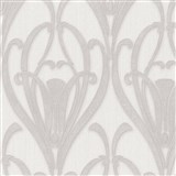 Vliesové tapety IMPOL Mata Hari Art-Deco krémovo-sivé