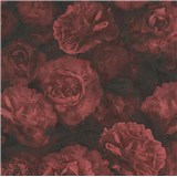 Vliesové tapety IMPOL New Studio kvetinový vzor červeno-čierny