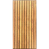 Samolepiace PVC 3D panely rozmer 60 x 30 cm, lamely hnedé