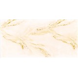 Samolepiace PVC 3D panely rozmer 60 x 30 cm, Marble biely s béžovými detailmi