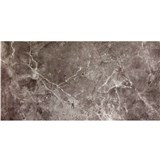 Samolepiace PVC 3D panely rozmer 60 x 30 cm, Marble tmavo hnedý lesklý