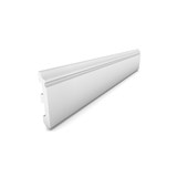 Podlahová lišta soklová EXCLUSIVE W-05, 200 x 1,26 x 7,9 cm