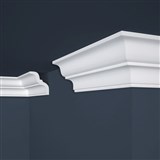 Nástenná dekoratívna lišta XPS E-10 rozmer 2000x80x87mm