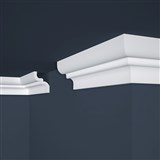 Nástenná dekoratívna lišta XPS E-9 rozmer 2000x62x80mm