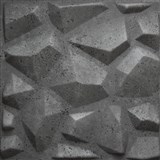 Stropné panely 3D XPS Mars betón sivý rozmer 50 x 50 cm