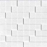 Stropné panely 3D EPS MANHATTAN Z biely rozmer 50 x 50 cm
