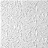 Stropné panely 3D XPS FLORAL Z biely rozmer 50 x 50 cm