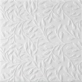 Stropné panely 3D XPS FLORAL Z biely rozmer 50 x 50 cm