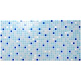 Obkladové panely 3D PVC rozmer 955 x 480 mm mozaika modrá