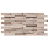 Obkladové panely 3D PVC rozmer 980 x 480 mm parkety sivé