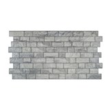 Obkladové panely 3D PVC ukladaný kameň sivo-biely rozmer 955 x 480 mm