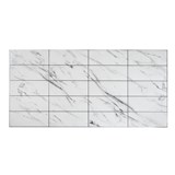 Obkladové panely 3D PVC rozmer 957 x 482 mm Travertin biely