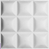 Obkladové panely 3D PVC Block rozmer 500 x 500 mm, hrúbka 1 mm - POSLEDNÉ KUSY