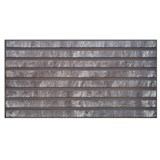 Obkladové panely 3D PVC  lamely kameň tmavo sivý rozmer 970 x 500 mm - POSLEDNÉ KUSY