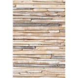 Vliesové fototapety obielené drevo rozmer 124 cm x 184 cm