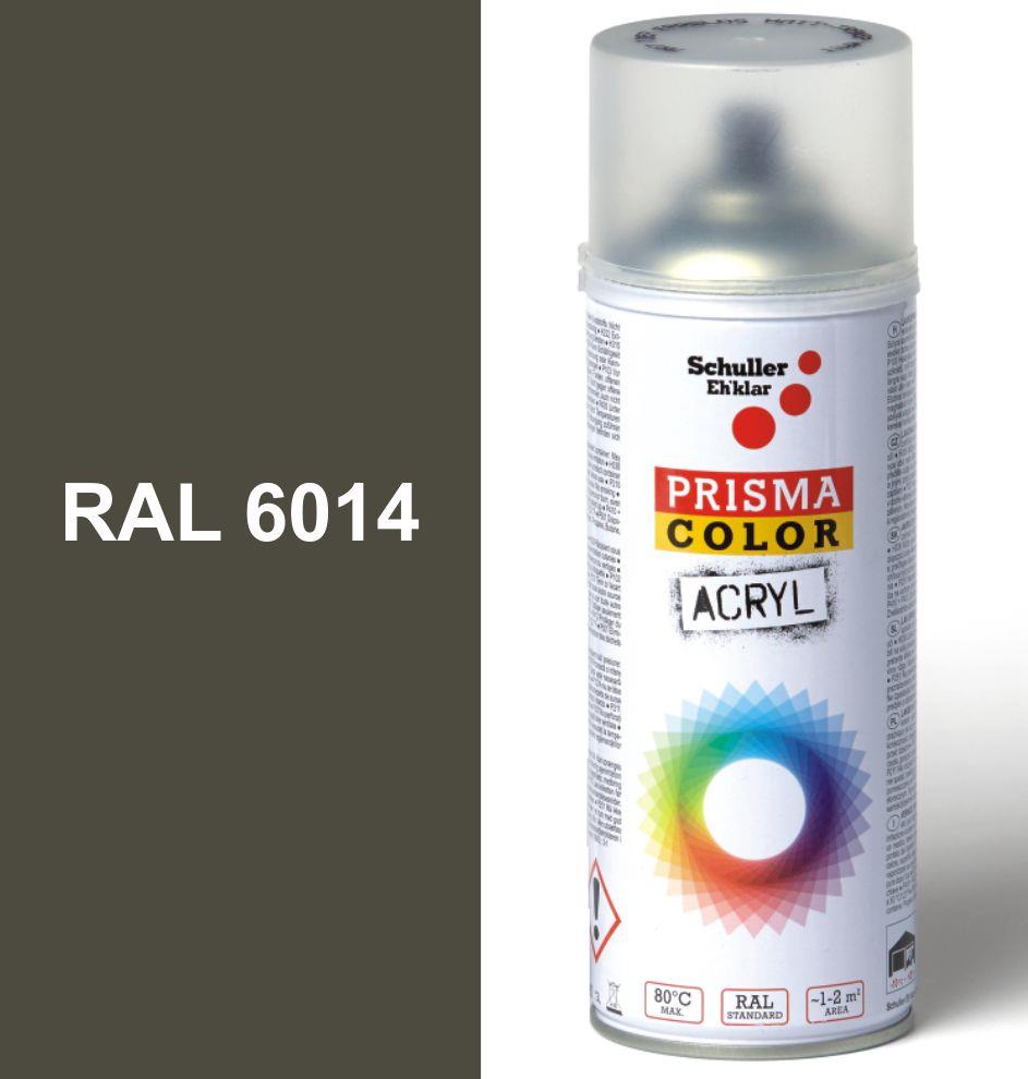 Sprej khaki 400ml odtieň RAL 6014 farba khaki