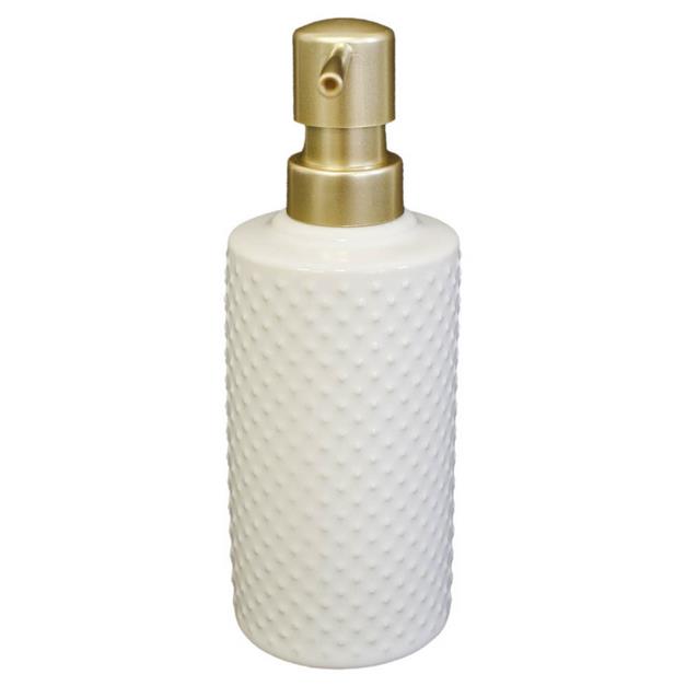 Dávkovač mydla BARCELONA WHITE/GOLD