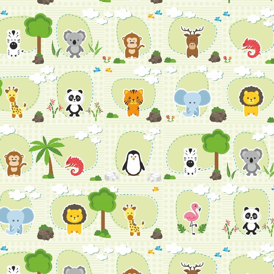 Samolepiace tapety ZOO - 45 cm x 15 m