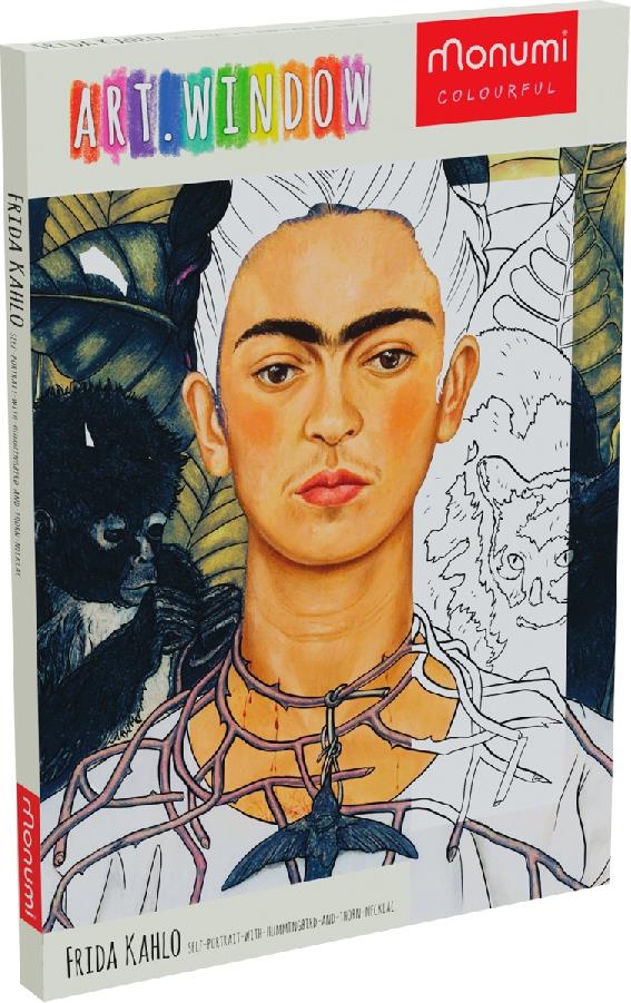 Antistresové omaľovánky FRIDA KAHLO